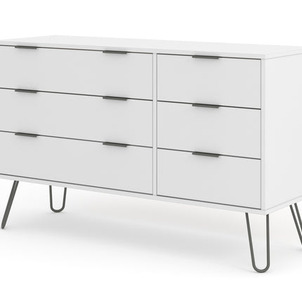 Augusta - 6 Drawer Wide Chest of Drawers