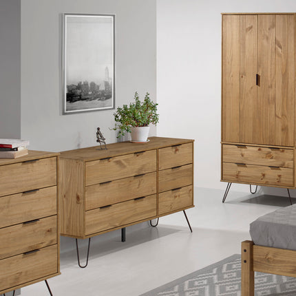 Augusta - 6 Drawer Wide Chest of Drawers