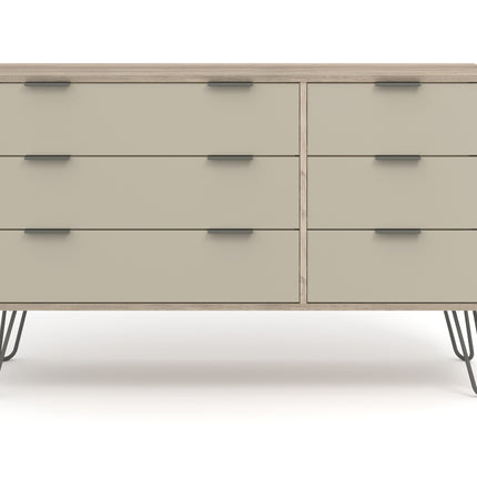 Augusta - 6 Drawer Wide Chest of Drawers