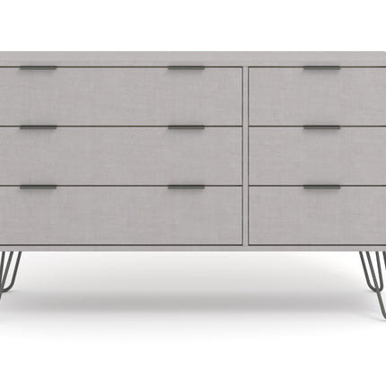 Augusta - 6 Drawer Wide Chest of Drawers