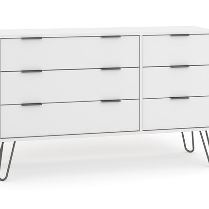 Augusta - 6 Drawer Wide Chest of Drawers