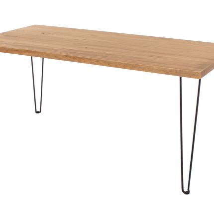 Augusta - Chic Coffee Table - Metal Hairpin Design