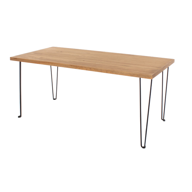 Augusta - Chic Coffee Table - Metal Hairpin Design