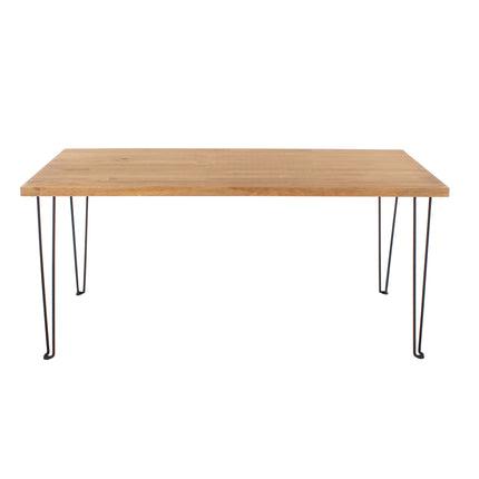 Augusta - Chic Coffee Table - Metal Hairpin Design