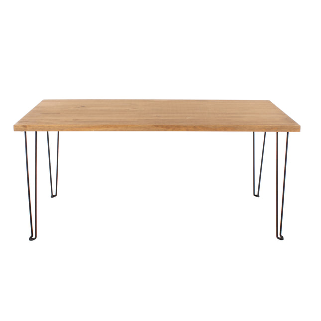 Augusta - Chic Coffee Table - Metal Hairpin Design
