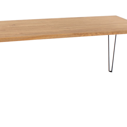 Augusta - Chic Coffee Table - Metal Hairpin Design