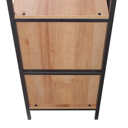 Claire - 4 Drawer Open Wardrobe - Riviera Oak