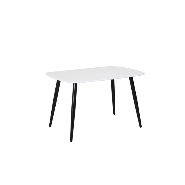 Contemporary - Dining Table with Steel Legs and Adjustable Feet