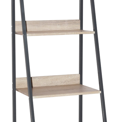 Contemporary - Ladder Bookcase Unit - Oak Effect