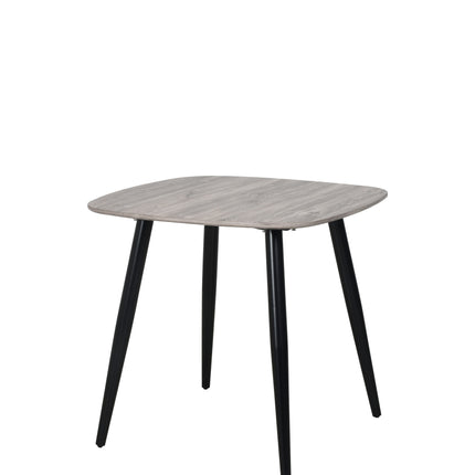Contemporary - Large Dining Table with Steel Legs and Adjustable Feet