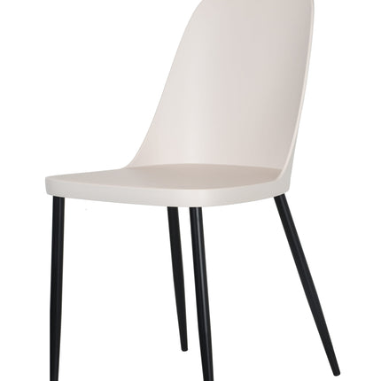 Contemporary - Plastic Dining Chairs - Set of 2