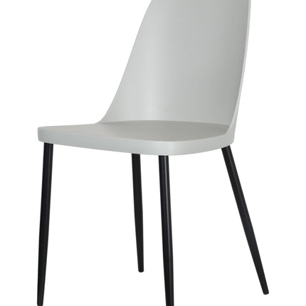 Contemporary - Plastic Dining Chairs - Set of 2