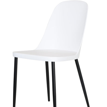 Contemporary - Plastic Dining Chairs - Set of 2