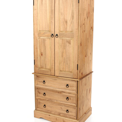 Corona - 2 Door 3 Drawer Wardrobe