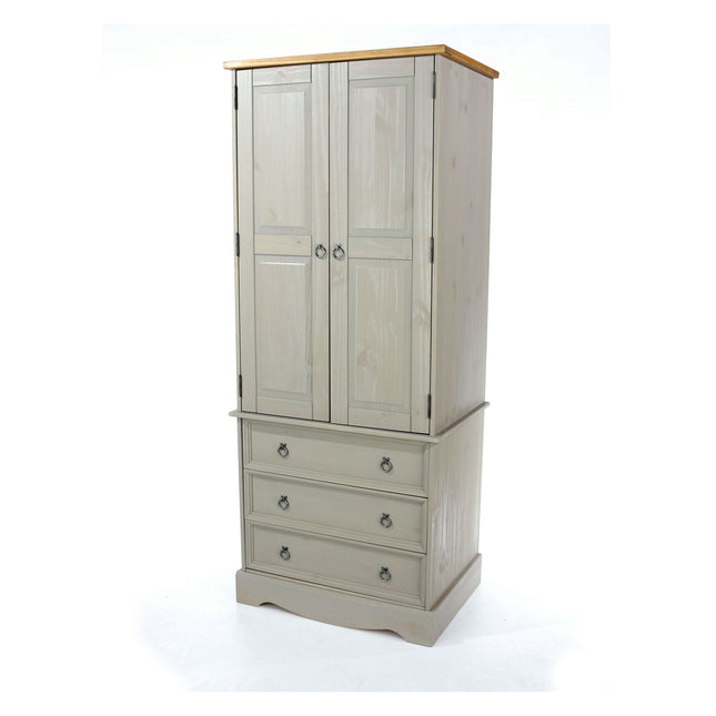 Corona - 2 Door 3 Drawer Wardrobe
