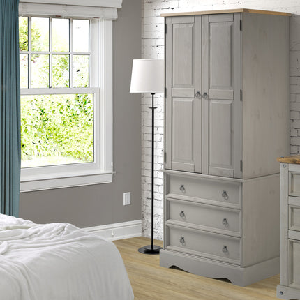 Corona - 2 Door 3 Drawer Wardrobe