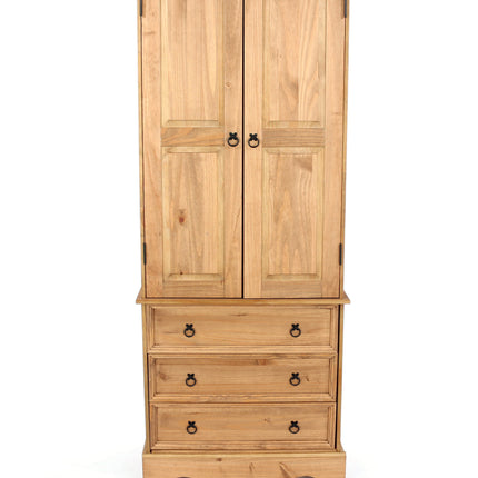 Corona - 2 Door 3 Drawer Wardrobe