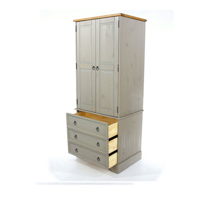 Corona - 2 Door 3 Drawer Wardrobe