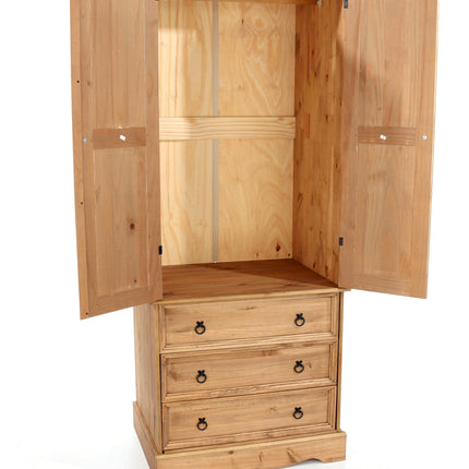 Corona - 2 Door 3 Drawer Wardrobe