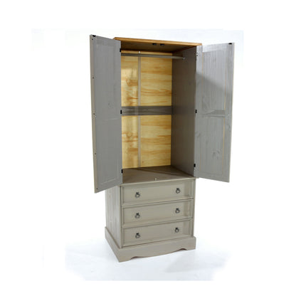 Corona - 2 Door 3 Drawer Wardrobe