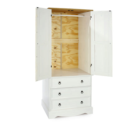 Corona - 2 Door 3 Drawer Wardrobe