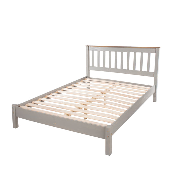 Corona - 4'6" Slatted Low End Bedstead 