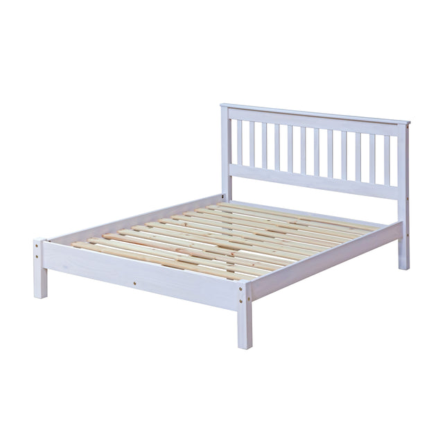 Corona - 4'6" Slatted Low End Bedstead 