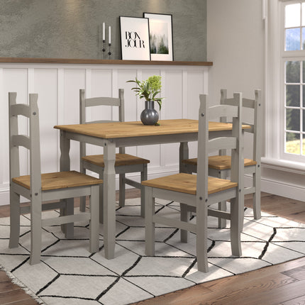 Corona - Dining Set - Rectangular Table & 4 Chair