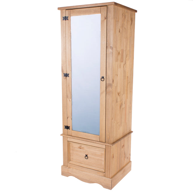 Corona - Elegant Mirrored Armoire