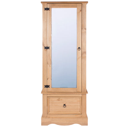 Corona - Elegant Mirrored Armoire