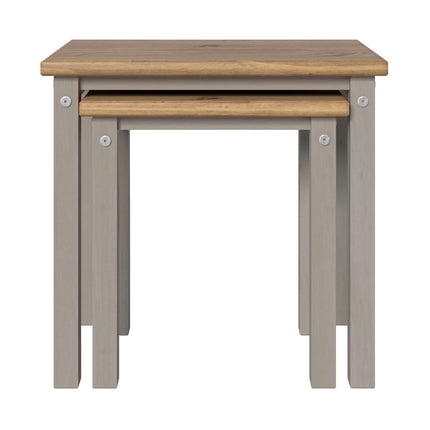 Corona - Grey Linea Nest Of 2 Tables