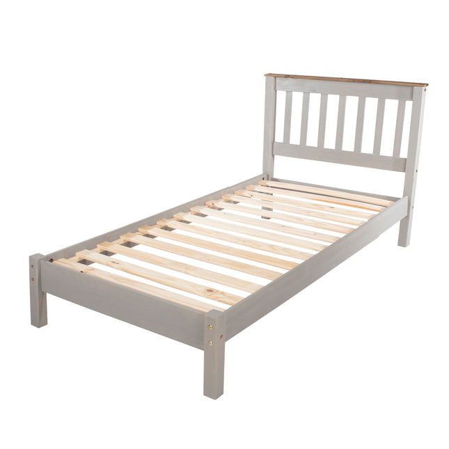 Corona - Pine 3'0" Low End Bedstead 