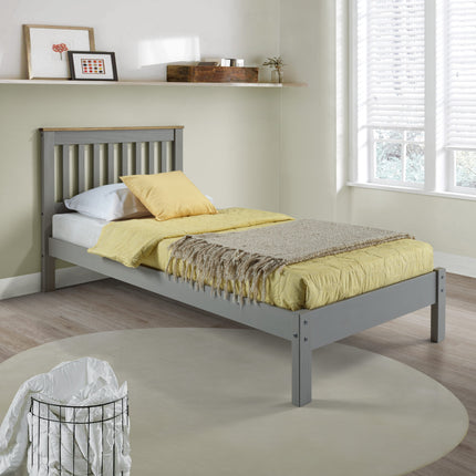 Corona - Pine 3'0" Low End Bedstead 