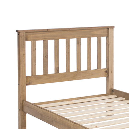 Corona - Pine 3'0" Low End Bedstead 