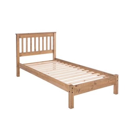 Corona - Pine 3'0" Low End Bedstead 