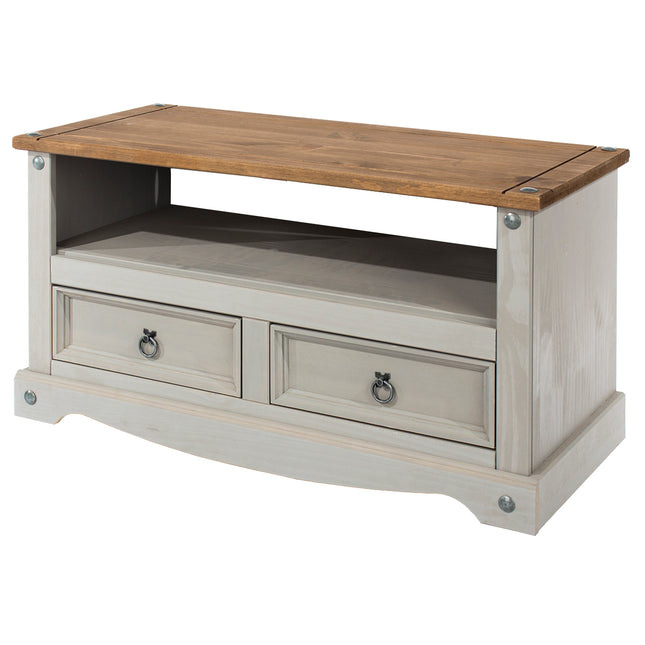 Corona - Pine Flat Screen TV Unit