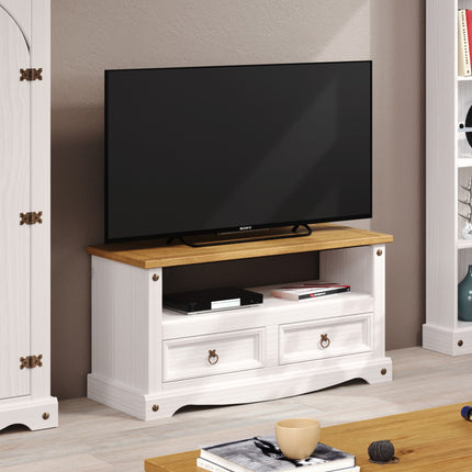 Corona - Pine Flat Screen TV Unit