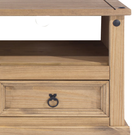 Corona - Pine Flat Screen TV Unit