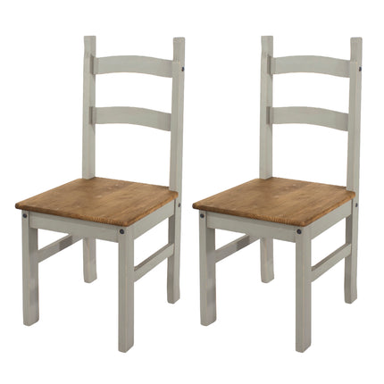 Corona - Solid Pine Chairs Pack of 2