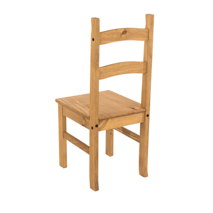 Corona - Solid Pine Chairs Pack of 2