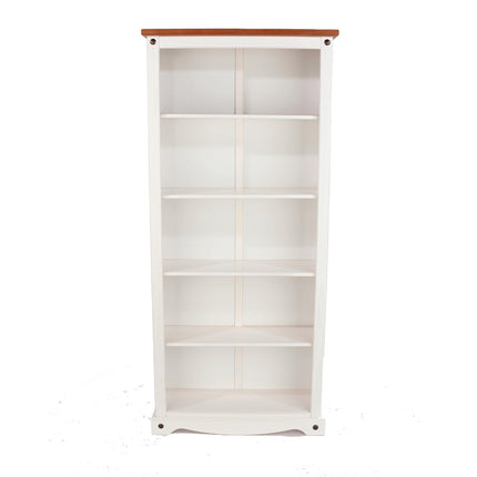 Corona - Space Saver Tall Narrow Bookcase