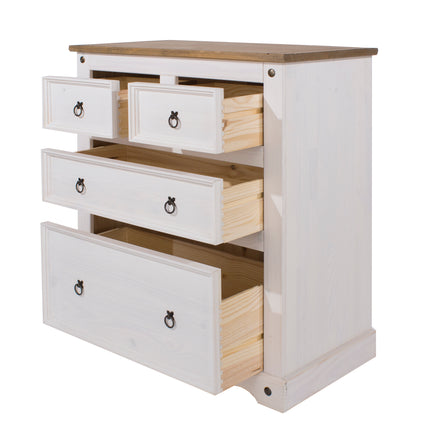 Corona - Spacious 4 Drawer Chest