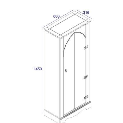 Corona - Vestry Cupboard