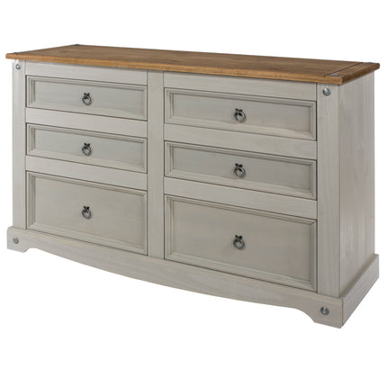Corona - Wide 4 Drawer Chest