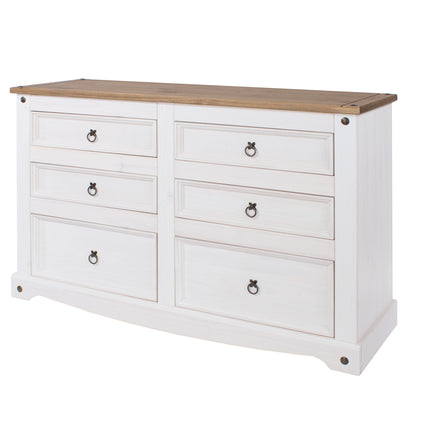 Corona - Wide 4 Drawer Chest