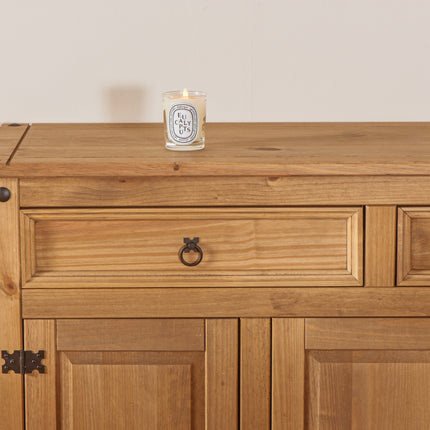 Corona - Wide 4 Drawer Chest