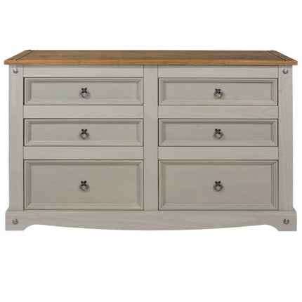 Corona - Wide 4 Drawer Chest