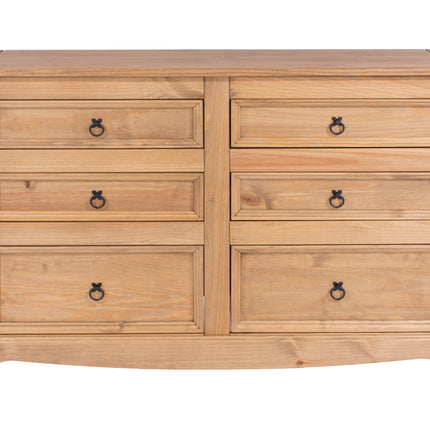 Corona - Wide 4 Drawer Chest