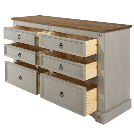 Corona - Wide 4 Drawer Chest