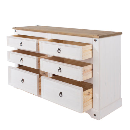 Corona - Wide 4 Drawer Chest